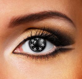 Black Sparkle Contact Lenses (90 Day)