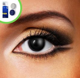 Black Contact Lenses (Inc Case & Solution)