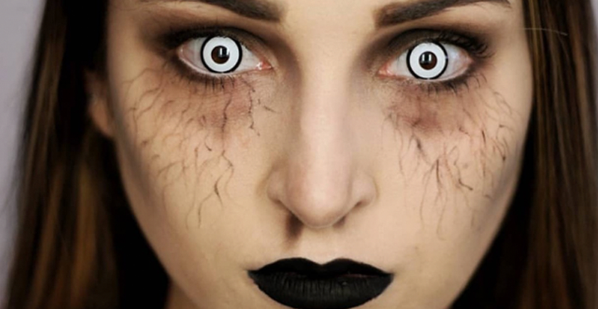 Why you should choose white eye contact lenses this Halloween